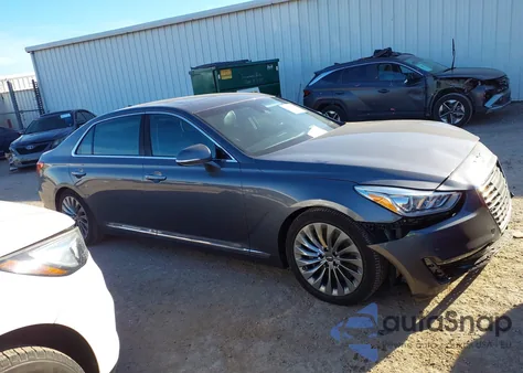 2017 Genesis G90 3.3T Premium из США, поврежденный, VIN KMHG34JA6HU027207